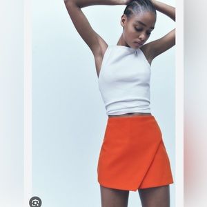 ZARA ASYMMETRIC SKORT SIZE:L
